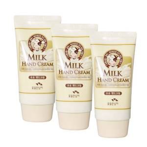 꽃을든남자 우유 핸드크림 80ml x 3개