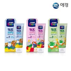2080 키즈크리닉 치약 80g X 6개입 (파인애플/프루티/메론향 택1)