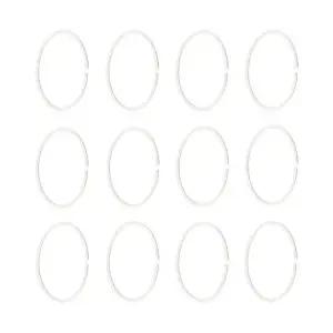 [롯데백화점]이케아 이케아 HASSJON 하셴 샤워커튼링 12개입/커튼봉미포함/침실용품/커튼부속