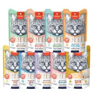 완피 크리미 퓨레 14g 25P 대용량 고양이간식