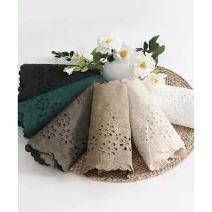 [퀼트스타] [20cm 대폭] 글로리 플라워 면자수레이스 (48637)