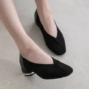 (무중력깔창) 마이스킨 몰드창 스판 펌프스(4cm)