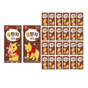 서울우유 꿀딴지 초코 180mlx24팩