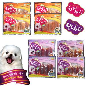 뉴치킨사랑 400g 대용량 외 애견간식모음_/강아지간식/사사미/져키/덤벨/리얼/만도/리얼