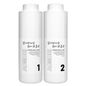 [아오모리] 냄새안나는 웨이브로션 (치오)1000ml+1000ml 대용량 파마약 치오펌