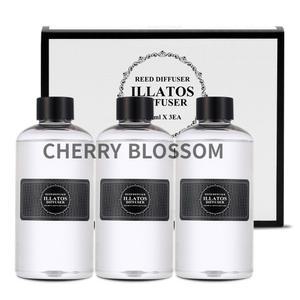 일라토스 머스크플라워 250ml 3개입 아로마 디퓨저 방향제 리필