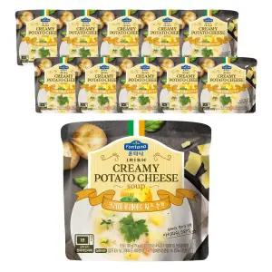 폰타나 크리미 포테이토 치즈 수프, 180g, 10개