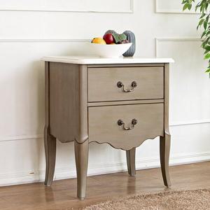 [버지니아]다니엘 협탁 침대사이드테이블 엔틱베이지