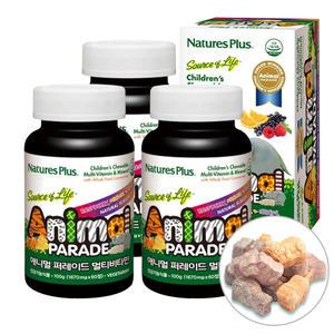 애니멀퍼레이드 멀티비타민 60정 x 2개 (+1개 더) 총 6개월분