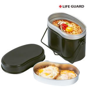 라이프가드 밀리터리 군용반합 캠핑 반합