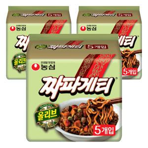 농심 짜파게티140g 5입(멀티), 3개