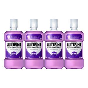 리스테린액 토탈케어 플러스, 750ml, 4개