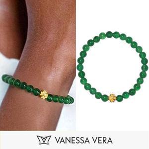 바네사베라  24K 순금 크로버 참 팔찌 1g