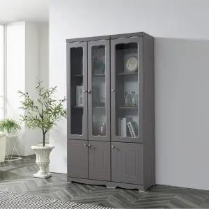 네오 라나델 1800 키큰 진열장 유리장 장식장 반장 세트 1000 NES1307