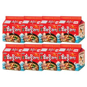 팔도 일품해물라면 115g, 40개