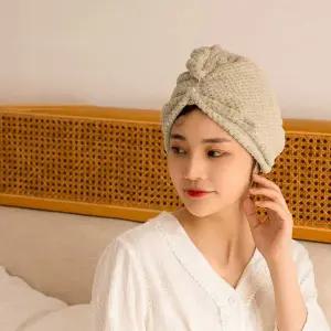 [1 개+1개] 고급 극세사 드라이 머리수건 긴머리 샤워 건조 타월 타올