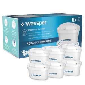 웨스퍼 아쿠아맥스 브리타 정수기 호환 필터 6개