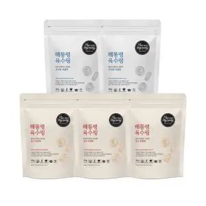 해통령 육수링 100알(깊고 진한맛 80gX3봉+구수한 사골맛 80gX2봉)