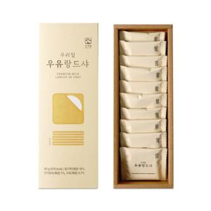 우리밀 우유랑드샤 90g (9g x 10개입)