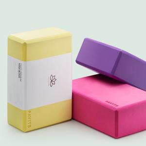 파비츠 프리미엄 초고밀도 하드 EVA 요가블럭 필라테스 홈트 요가자세 스트레칭