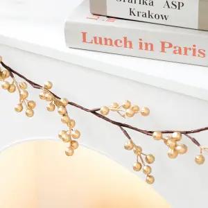 크리스마스 열매 가랜드 벽장식 130cm 2컬러 테이블 벽걸이 소품 용품 데코 겨울 촬영 파티 꾸미기