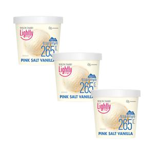 라이틀리 핑크솔트아이스크림 474ml, 3개