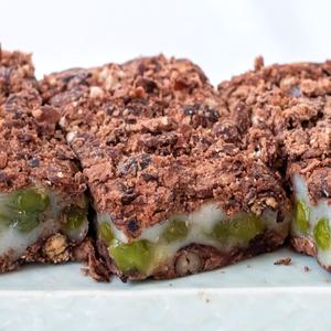 완두배기팥찰편 찰떡 시루떡 팥시루떡 팥떡 아침식사대용 개별포장떡