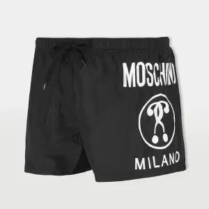 모스키노 더블 물음표 로고 남성 스윔 쇼츠 A61445989 0555