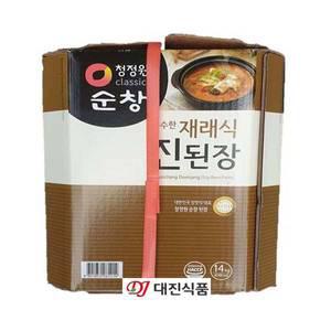 청정원 순창 재래식 진된장 14kg