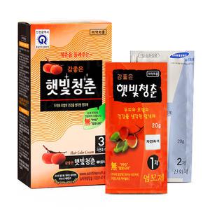 감좋은 햇빛청춘 5박스 염색약 새치머리염색