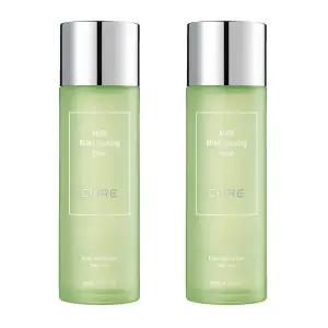 [10%+카드12%] 김정문알로에 큐어 모이스트 카밍 토너 130ml 2개