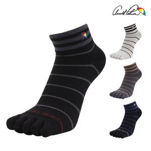 아놀드파마 AP5217 남자 단목 무좀 패션 발가락양말 5족세트