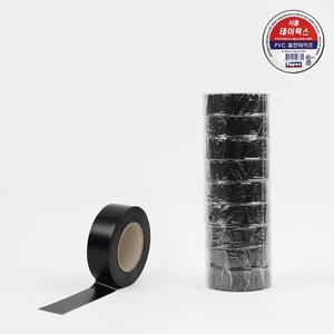 서통 테이팩스 전기 절연 테이프 흑색 1롤[10개입]