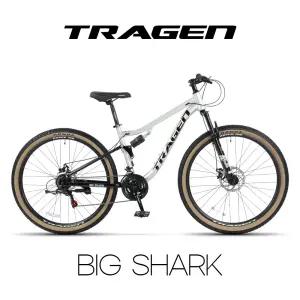 트라젠 빅샤크 29인치 풀샥 앞뒤샥 시마노21단 디스크 풀서스펜션 자전거