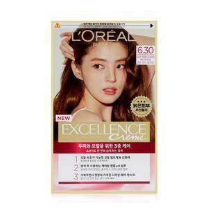 [로레알파리] 로레알 뉴엑셀랑스 크림 염색약 6.30 (황금빛)