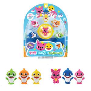 핑크퐁아기상어피규어세트 장난감 피규어 모형