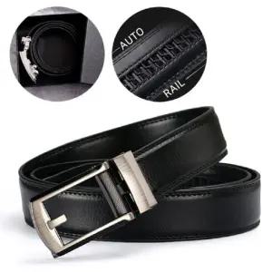 LND  남성 소가죽 원클릭 자동벨트 허리띠 28인치에서 48인치 빅사이즈까지 정장 캐쥬얼