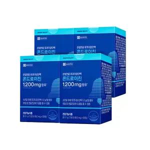종근당건강 관절연골 뮤코다당단백 콘드로이친1200, 4개