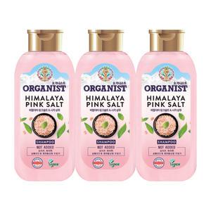 오가니스트 히말라야 핑크솔트 두피스케일링 샴푸 200ml / 여행용 휴대용 비듬 각질케어