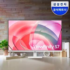 삼성 81cm(32인치) 모니터 UHD 4K S32D701 화이트