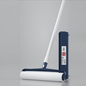 쉼공작소 2in1 스탠드 롱 돌돌이 밀대 30cm 세트 테이프크리너 롤클리너