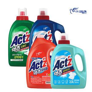 피죤 액츠 파워젤 일반드럼겸용 4L X4개 (1박스) 퍼펙트 베이킹소다 실내건조