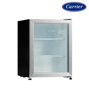 미니 음료수 쇼케이스 CVDR64BEM1 냉장고 블랙 실버 64L