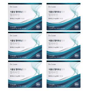 닥터린 식물성 멜라토닌 2mg 함유 멜라바인 30정 6개월분
