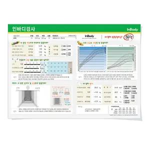 [인바디] 소아 청소년용 신장 체지방측정기 InBody J50 소모품 결과지 (500매입)