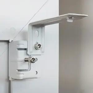 못없이 커튼봉브라켓 블라인드브라켓 화이트 무타공 고정