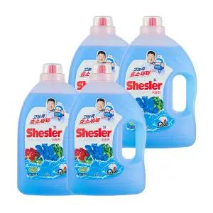 (온) 쉬슬러 액체 세탁세제 에이프릴 3.05L 4개_아토세이프