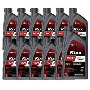 GS 킥스 파오1 엔진 0W40 1L x12개 /AWS