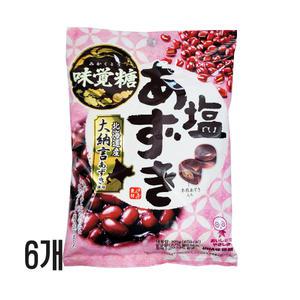 미카쿠토 아주끼캔디 팥캔디 105g  x 6개