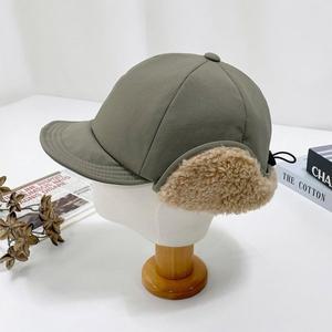 [기타]아로오 모자 여성 스트링 털귀마개 양털 귀달이